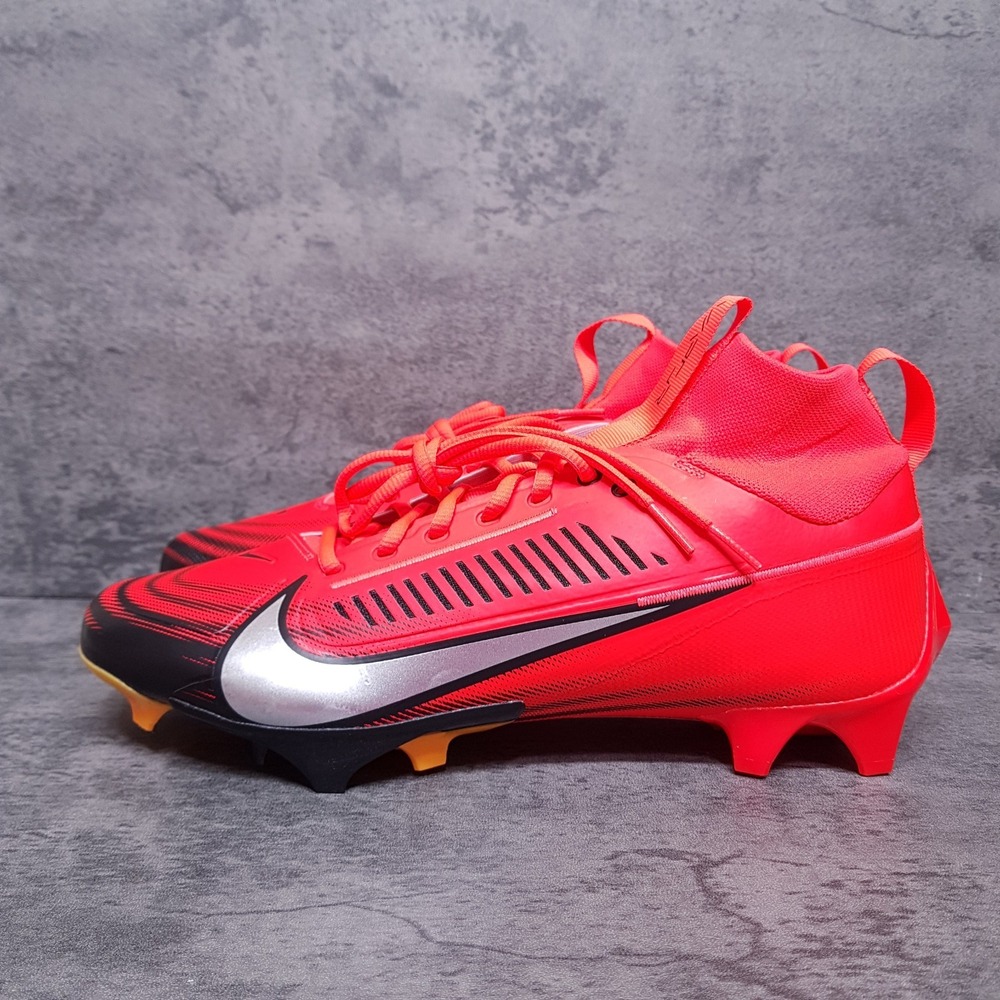 NIKE Vapor Edge Pro 360 2 PE NFL Combine Cleats Mens 12 Red Black IB6861-600